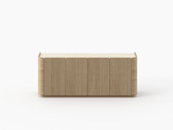 Тумба ТВ БОНИ дуб alpine/travertine cream